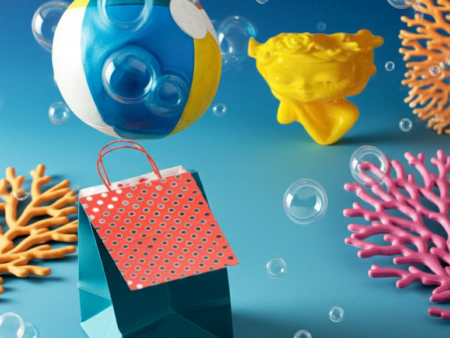 Free Party bag with Showpiece-Multipurpose use-Pen stand/Flowerpot