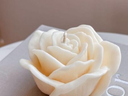 Festive Offer- 2 Flower Candles Valentine & New Year Gifting Party Decoration