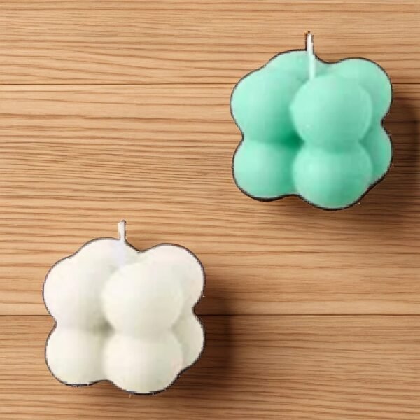 Mini Bubble Candle for Decoration Pack of 2