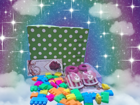 Polka Dot Green Birthday Party Paper Bag Combo , Pack of 1, 4 units