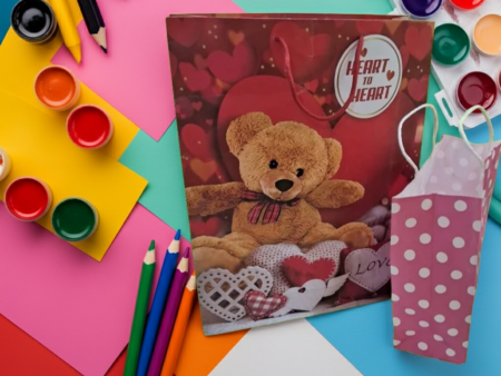 Teddy Bear & Polka Dot PARTY BAGS