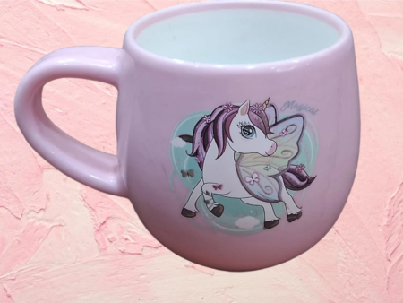 The Purple  Pink Unicorn Cute Mug