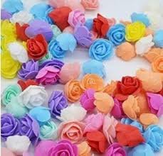 Multi-Artificial Mini Foam Rose Flowers for Decoration/Art and Craft
