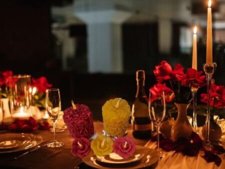 Candle Set perfect for Party-Set of 5