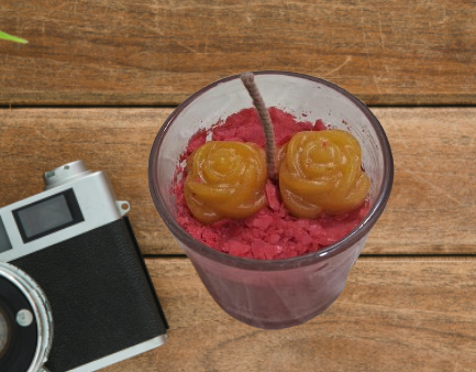CalmGlow – Votive Aromatherapy Candle