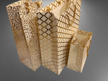 Stylish Paper Bag Combo – Set of 3 in 1 pack perfect  for Presents & Special Celebrations