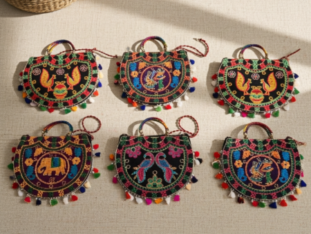Jaipuri Embroidered Traditional Sling Bag