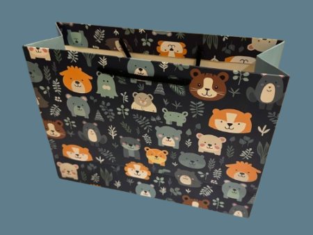 CUTE ANIMAL-THEMED PAPER GIFT BAG