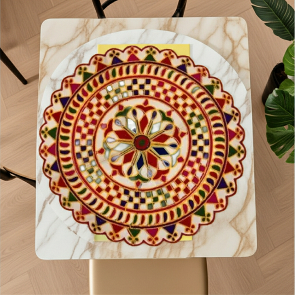 Traditional Embroidery Decorative Wall Piece