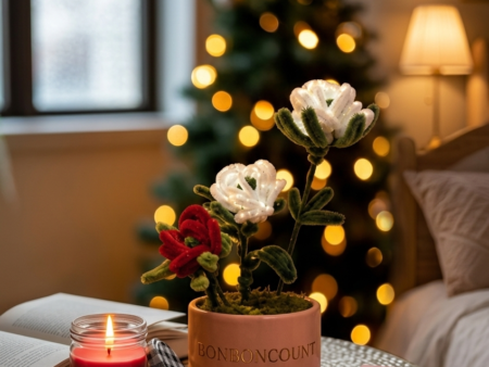 Combo Rose+Premium Rose Scented Jar Candle