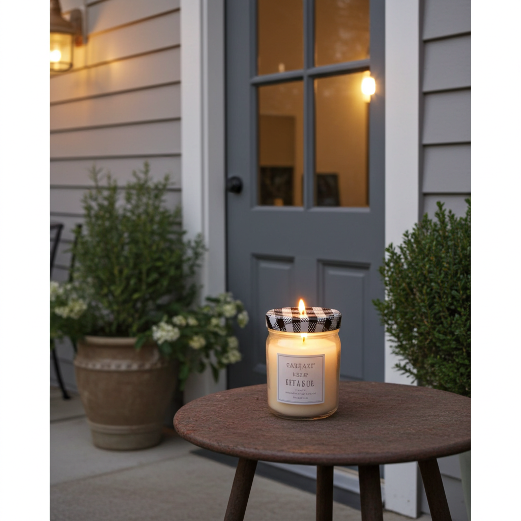 Mogra Scented Jar Candle