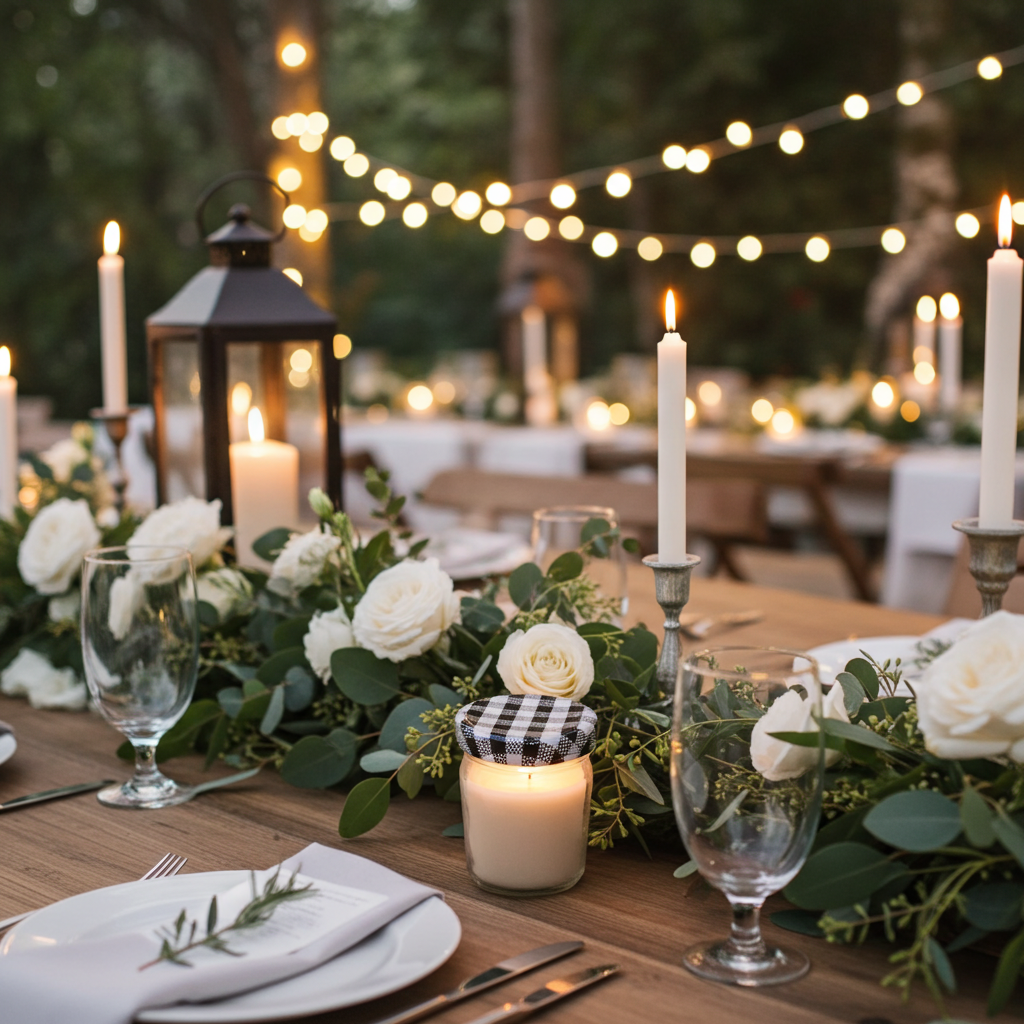 Mogra Scented Jar Candle - Image 2