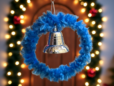Blue Mistellto – Festive decorative hanging ornament-Pack of 1-4pcs