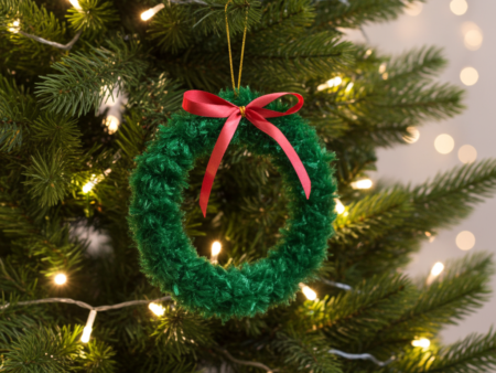 Green Mistellto – Festive decorative hanging ornament (New Variant)-PACK OF 1-6PCS