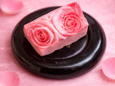 Handmade Rose Soap Pack of 2