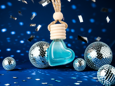 Wooden Heart-Shaped Japanese Cherry Perfume Bottle-Floral fragrance