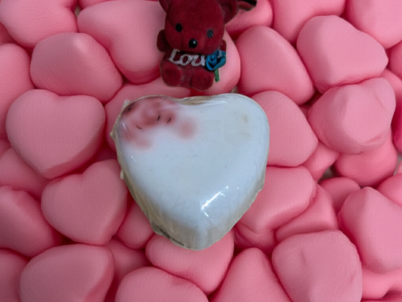 Handmade Heart Shape Soap- customised hidden message