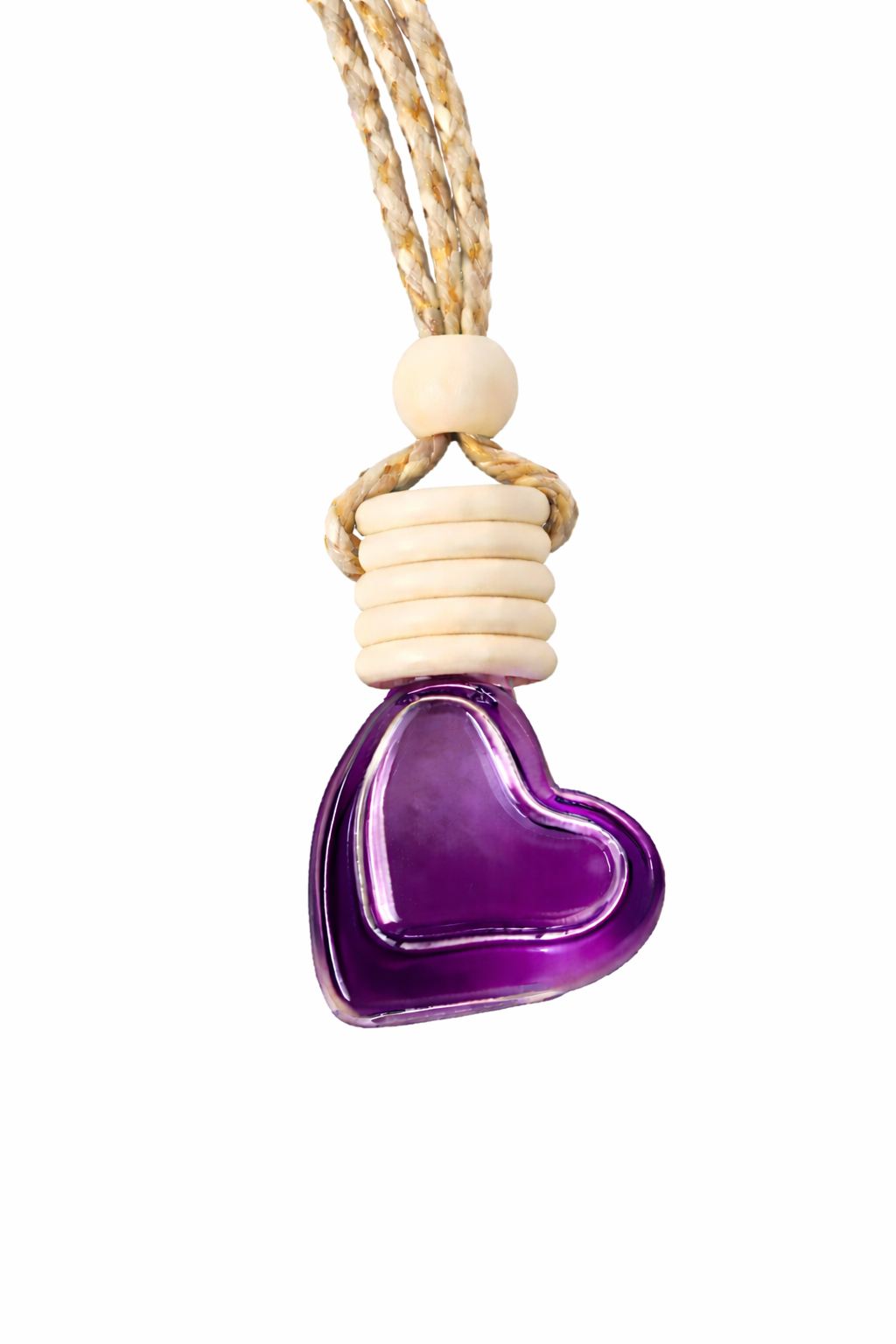 Wooden Heart-Shaped Chocolate Perfume Bottle - Image 2