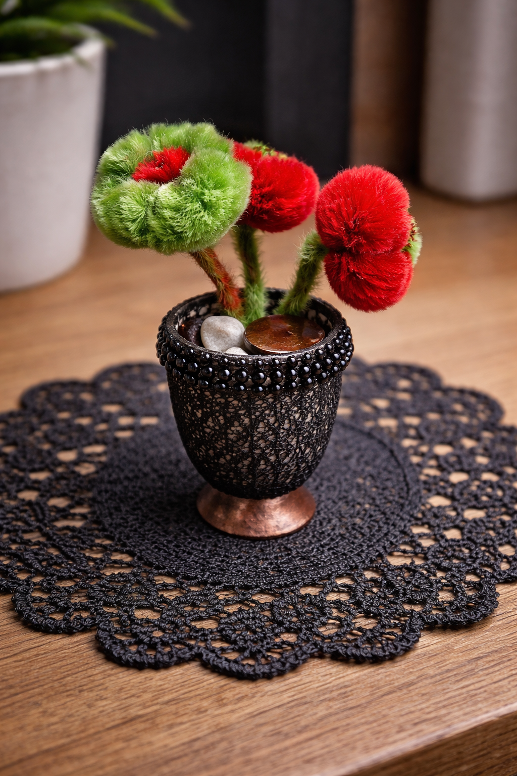 Mini Handmade Desk Flowerpot Decor