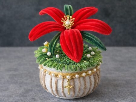 Handmade Artificial Flowerpot Decor