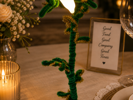 HANDMADE GREEN PLANT STYLE DECORATIVE LAMP