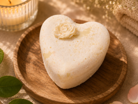 Orange Heart Handmade Soap