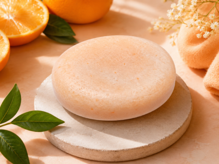 Orange Aroma Oval Handmade Soap