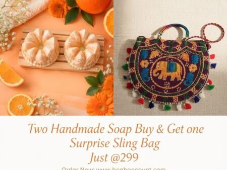 Two Soaps & Sling bag Free