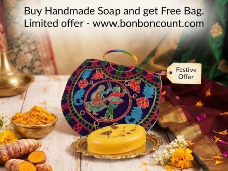 Haldi Handmade Soap & Ger Free Bag
