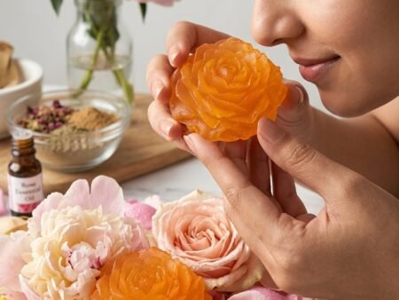 BonBonCount English PeonyRose Pure Glycerin  Soap Bar - Pack of 2